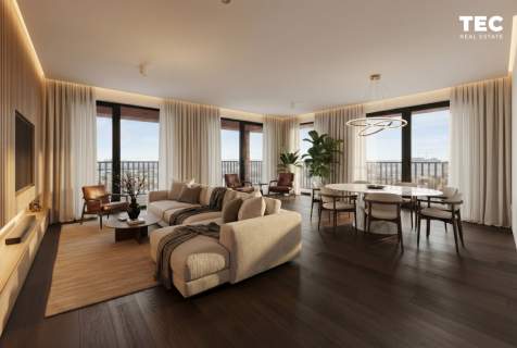 12. Piętro Panoramiczny Apartament 123,92m2