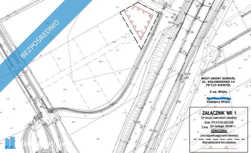 Działki budowlane od 1070m do 1750m2 w pobliżu kurortu m.