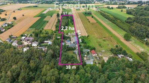 Dom i 3 budynki gospodarcze na działce 2,2 ha