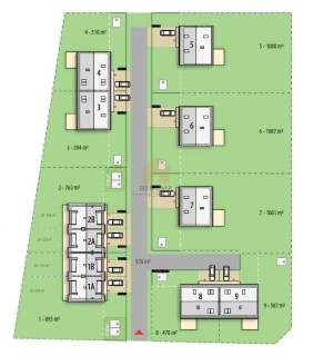 Bliźniak 5 pokoi na działce 510 m2 gotowy