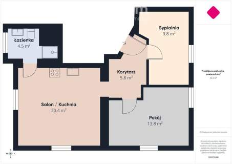 Kamienica w centrum 3 pokoje, 50 m 