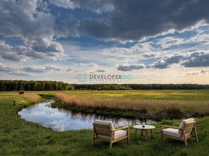 Dz. budowl. 1,5 ha z własną linią brzegową Supraśl