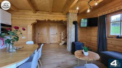 Beskidy, dom w pięknej okolicy