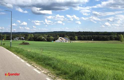 Duża działka przy DK 42 przemysłowo - usługowa