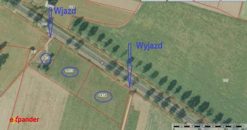 DZIAŁKI Z WZ POD STACJĘ PALIW I USŁUGI 9063 M2