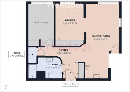 Apartament 73m Giełdowa blisko Centrum