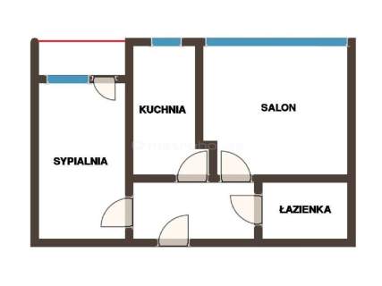 Centrum KILIŃSKIEGO, 47 m balkon