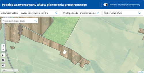 Działka 1011 m2 Podbrzezie Dolne ul. Kolonia Moniuszki