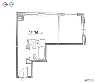 Apartament inwestycyjny 28,94m2 na Tartacznej 2