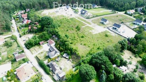 Działka budowlana 1020 m z mediami - Jeziorki