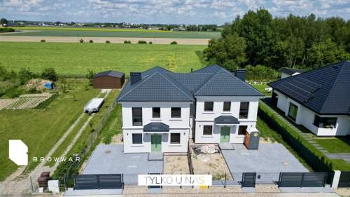 Dom bliźniaczy w standardzie premium 117m2 Garby