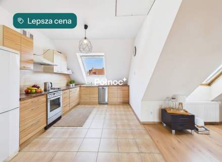 4 pokoje poddasze 40 m balkon Gdańsk