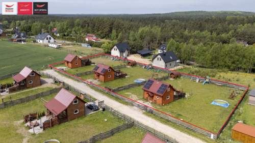 Inwestycja - kompleks 3 domków Sauna Balia