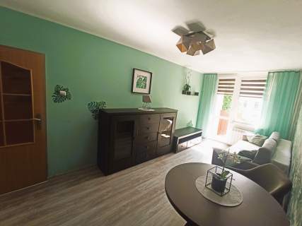 M3 w centrum - 2 nieprzechodnie pokoje, balkon, CO miejskie