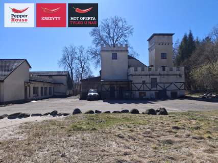 Zamek wśród lasów - obiekt komercyjny na Pomorzu