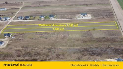 Działka budowlana na sprzedaż, 7400 m2, Rybienko Stare