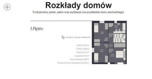 DOM GŁADZIE OCIEPLONE PODDASZE POMPA CIEPŁA