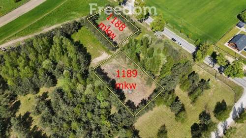 Działka marzeń przy jeziorach   cisza i natura 