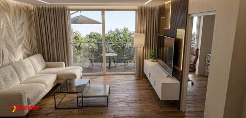 3 pokoje 64m2 Duży balkon 10m2 Nowoczesne Mieszkanie Bez
