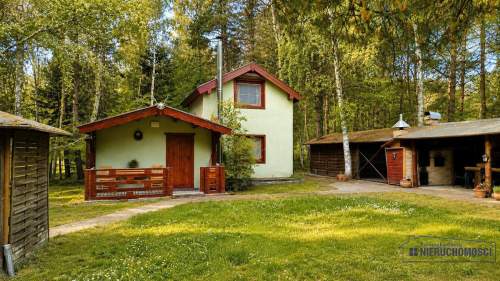 Gotowy domek nad jeziorem Dołgie