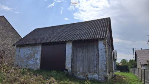 Dom z bali , oraz stodoła -garaż , 1,11ha działki , sp