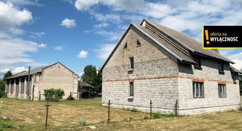 Dom piętrowy do własnej aranżacji -działka 4479m2