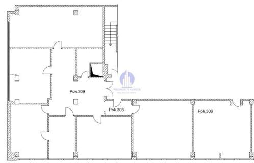 Śródmieście lokal biurowy 249,40m2 do wynajęcia