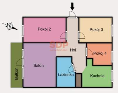 Komfortowe 4 pokoje po remoncie w zielonej części Łodzi