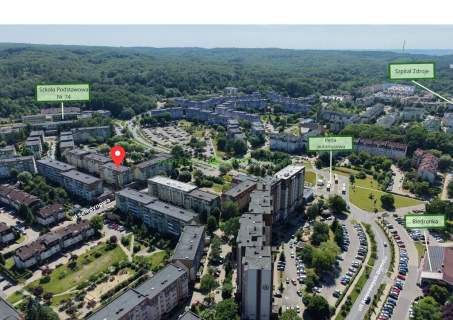 2 pokoje, parter, ogródek, osiedle Bukowe