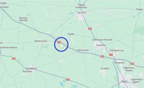 Duża Działka Budowlana na Sprzedaż -Powodów Trzeci