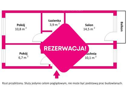 3 pokojowe mieszkanie na Zatorzu