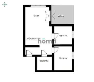 3pok M balkon garaż ul. Felińskiego Prądnik Biały