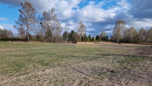 Działka budowlana 1500 m z MPZP, płaska