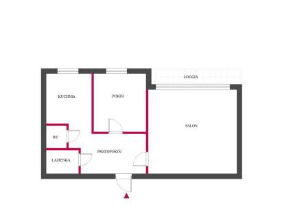 Ostatnie piętro, cisza i przestrzeń   balkon 6,9 m