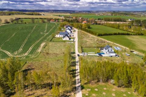 Działka przy lesie Bielkówko MPZP Media 1501m2