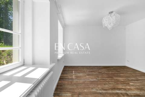 Dwupoziomowy apartament z ogrodem pierwszy najemca