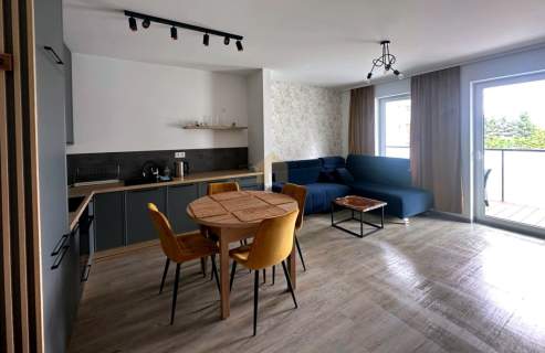 Nowoczesny apartament nad morzem/ 2 pokoje/ garaż