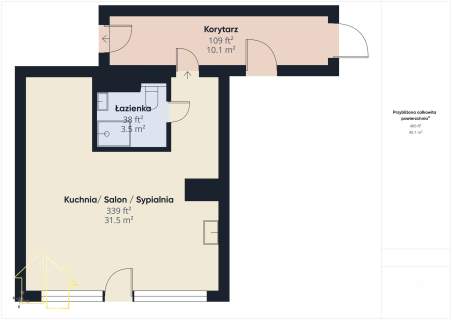 Premium kawalerka 35 m po remoncie parking Żerań