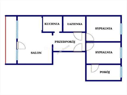 M5 z możliwością szybkiego zamieszkania BALKON