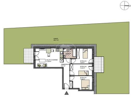 Wielki ogród 200 m2 M. postojowe i komórka w cenie