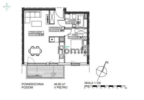 Stylowe 2-pok. mieszkanie - Harmonia Oliwska