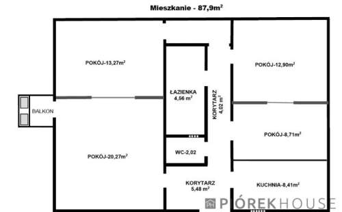4-pokojowe mieszkanie na Mokotowie