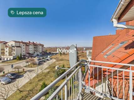 4 pokoje poddasze 40 m balkon Gdańsk