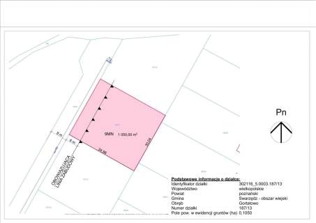 DZIAŁKA BUDOWLANA GORTATOWO