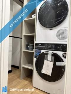 2-POK Salon z Aneksem, PRALNIA, Balkon, Łazienka, WC, Przy 