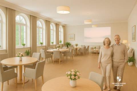 Pałac z aktualnym PnB / Dom Seniora / Hotel SPA