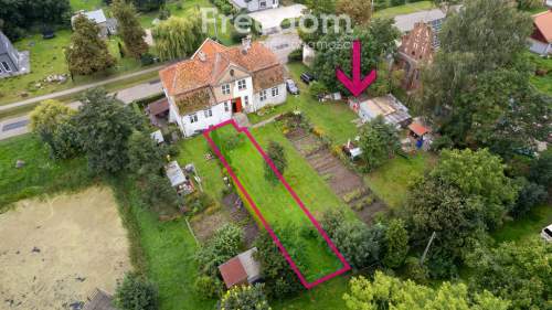 Osice   mieszkanie 61 m ze strychem i ogrodem