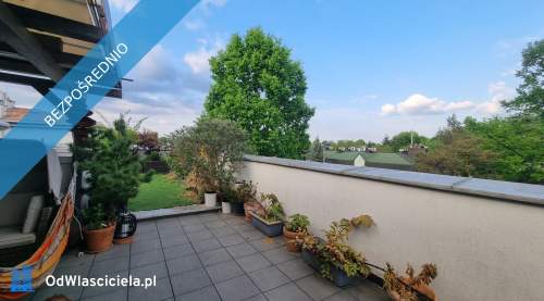 Piękny apartament z dużym tarasem i ogrodem na 3cim piętrze