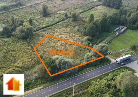 Działka usługowa Żory 5946m2 bezpośrednio przy DK