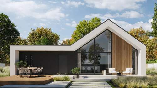 Dom parterowy NewHouse 719 Roszczep